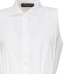 Vestito chemisier Lily in cotone AUS5LILYW WHITE ALBERTO AUDENINO 