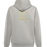 Felpa Le Hoodie Slogan in cotone PERMHO168CO127 HGRE Drôle de Monsieur 