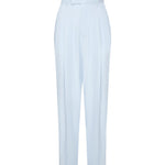 Pantaloni in twill di seta e viscosa 820107 V5D904350 BOTTEGA VENETA 