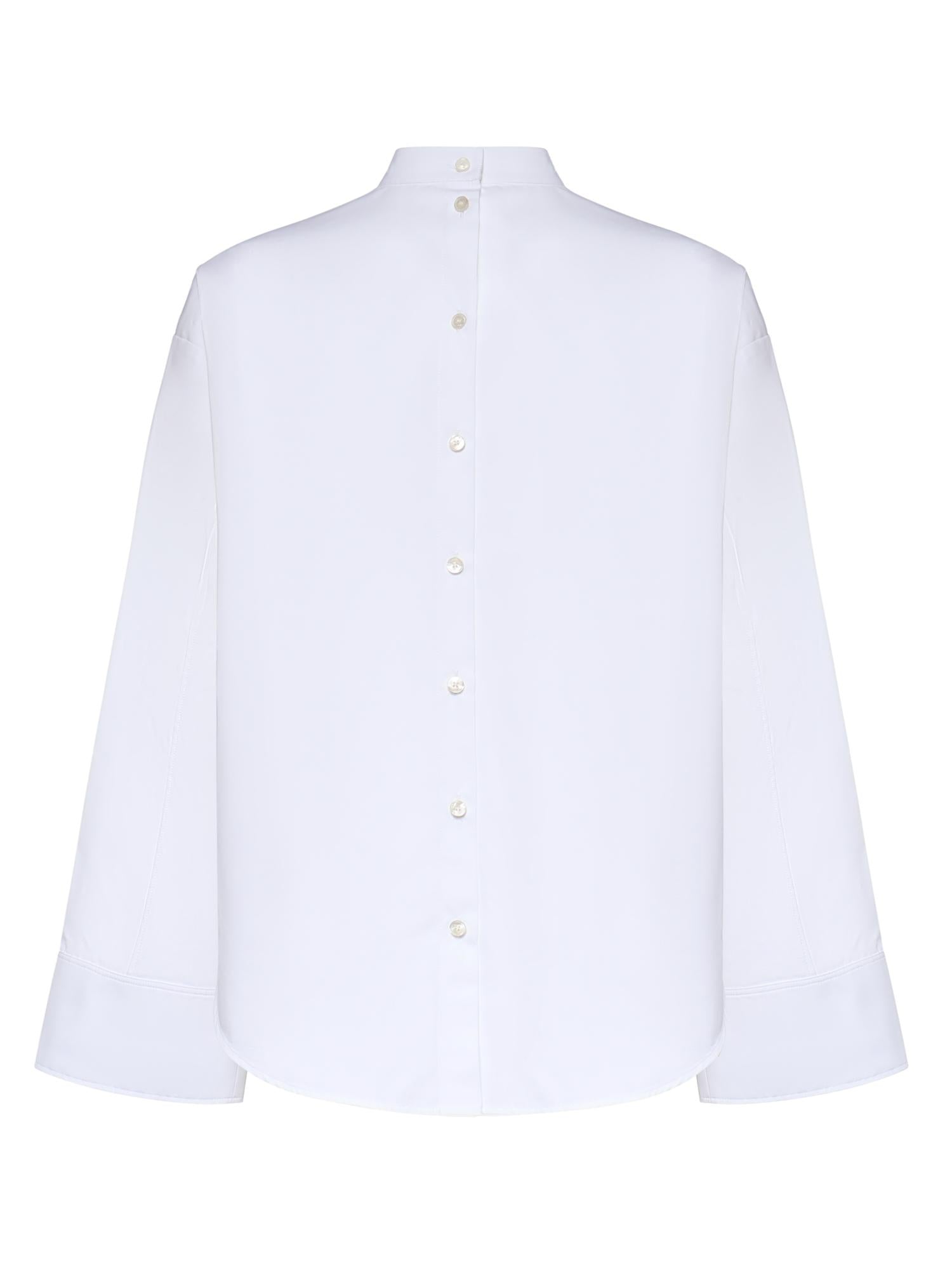 Camicia in popeline di cotone AA9C1010T611C 000 ALAIA 
