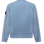 Felpa girocollo in cotone biologico con logo K2S156100022 S0A20V002B STONE ISLAND 