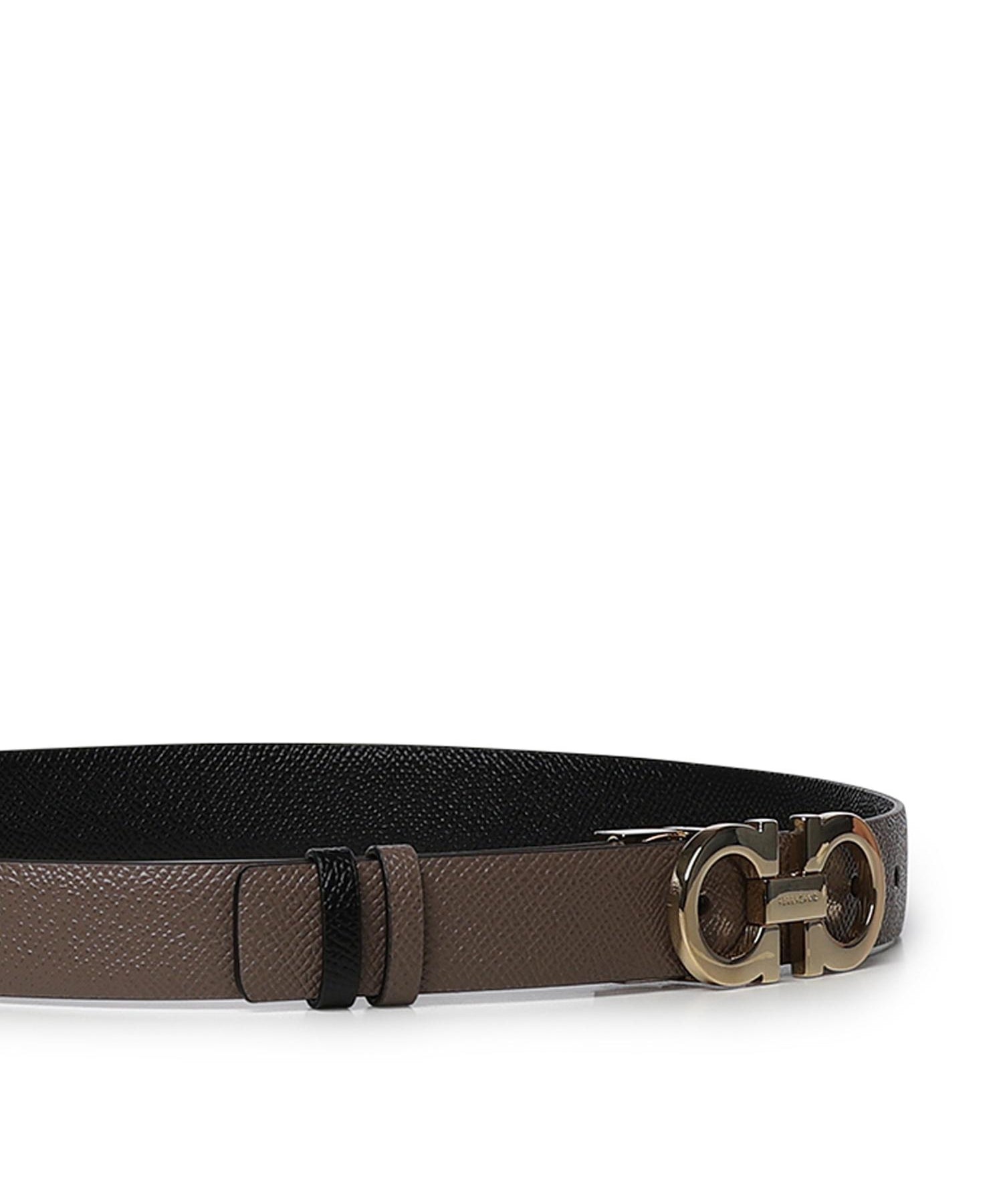 Cintura Gancini in pelle<BR/> 23A565 715198613 FERRAGAMO 