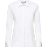 Camicia in cotone con logo 2521116031600 001 MAX MARA 