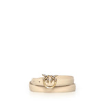 Cintura sottile Love Birds in pelle 100143 A0F1C50Q PINKO 