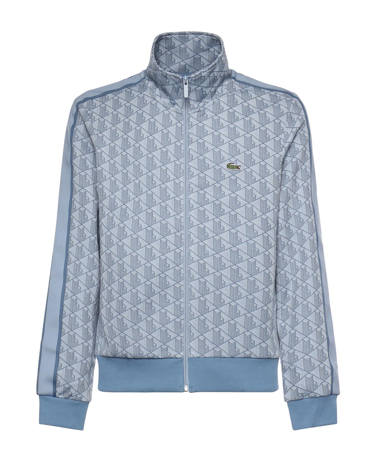 Giacca in jacquard con monogramma SH1368 1QI LACOSTE 