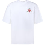 T-shirt Dragonfly in cotone<BR/> MAW25JTS044 08 CASABLANCA 