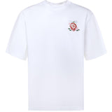 T-shirt Dragonfly in cotone<BR/> MAW25JTS044 08 CASABLANCA 