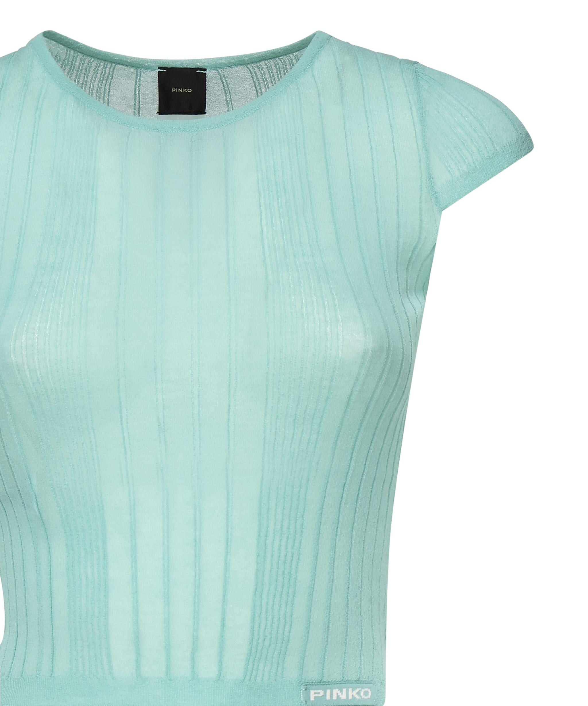 Maglia Tambora a costine 104773 A1NDT65 PINKO 