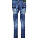Jeans cool guy con effetto vissuto S74LB1553 S30342470 DSQUARED2 