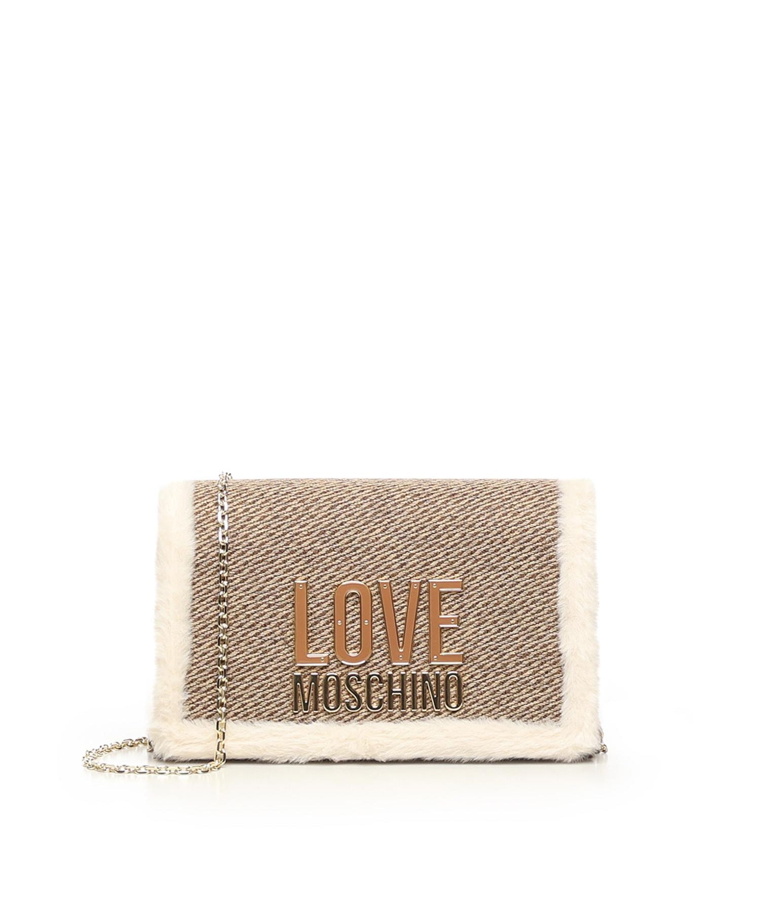 Borsa a tracolla con logo JC4388PP0NKH1 20A LOVE MOSCHINO 