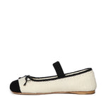 Ballerine in pelle 5F138E 2CQ2F0A72 MIU MIU 