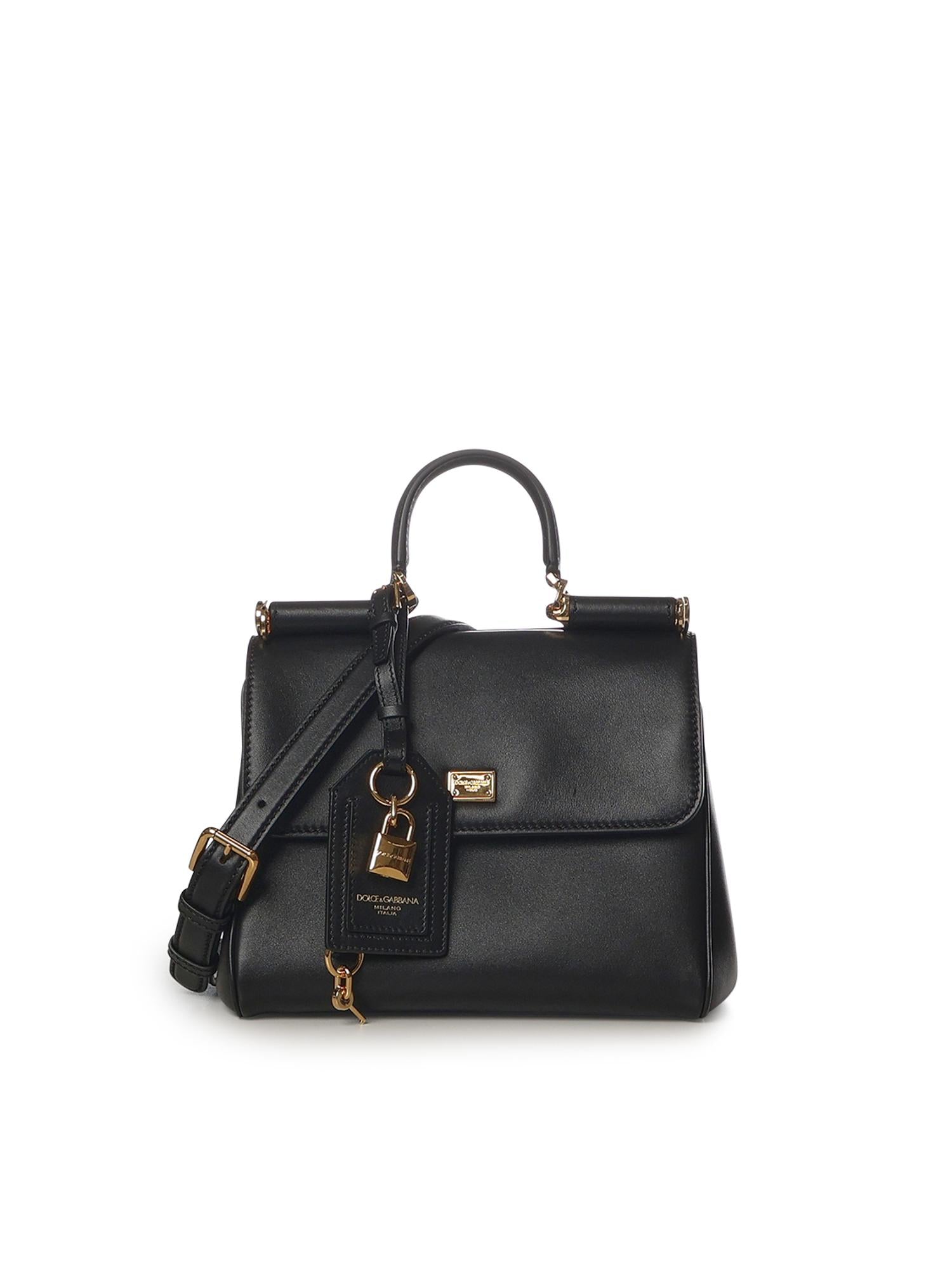 Borsa a mano My Sicily piccola in pelle di vitello plongé BB7781 B732180999 DOLCE & GABBANA 