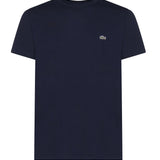 T-shirt in cotone con logo TH6709 166 LACOSTE 