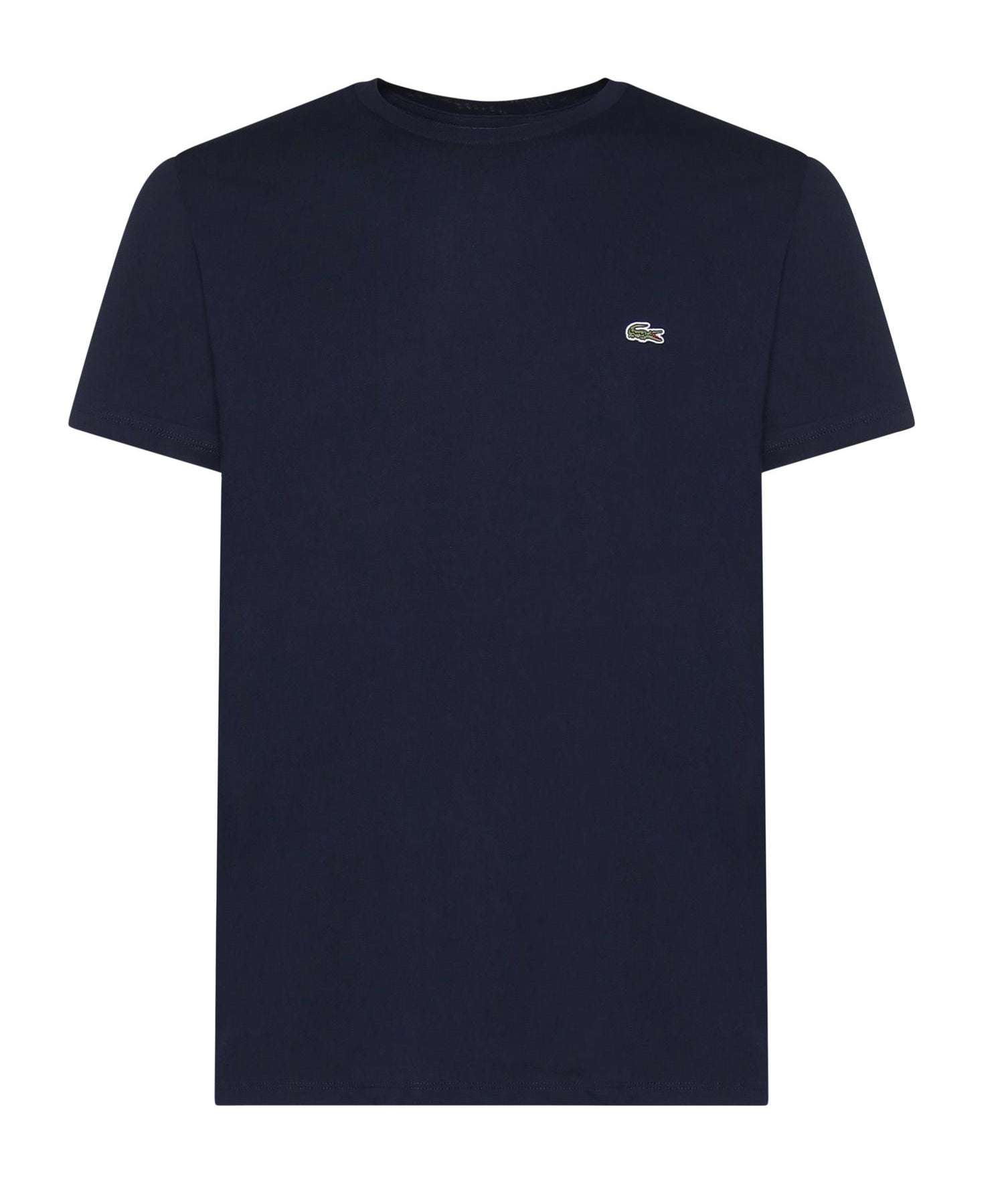 T-shirt in cotone con logo TH6709 166 LACOSTE 