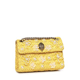 Mini bag Kensington in rafia 5576893999 YELLOW KURT GEIGER 