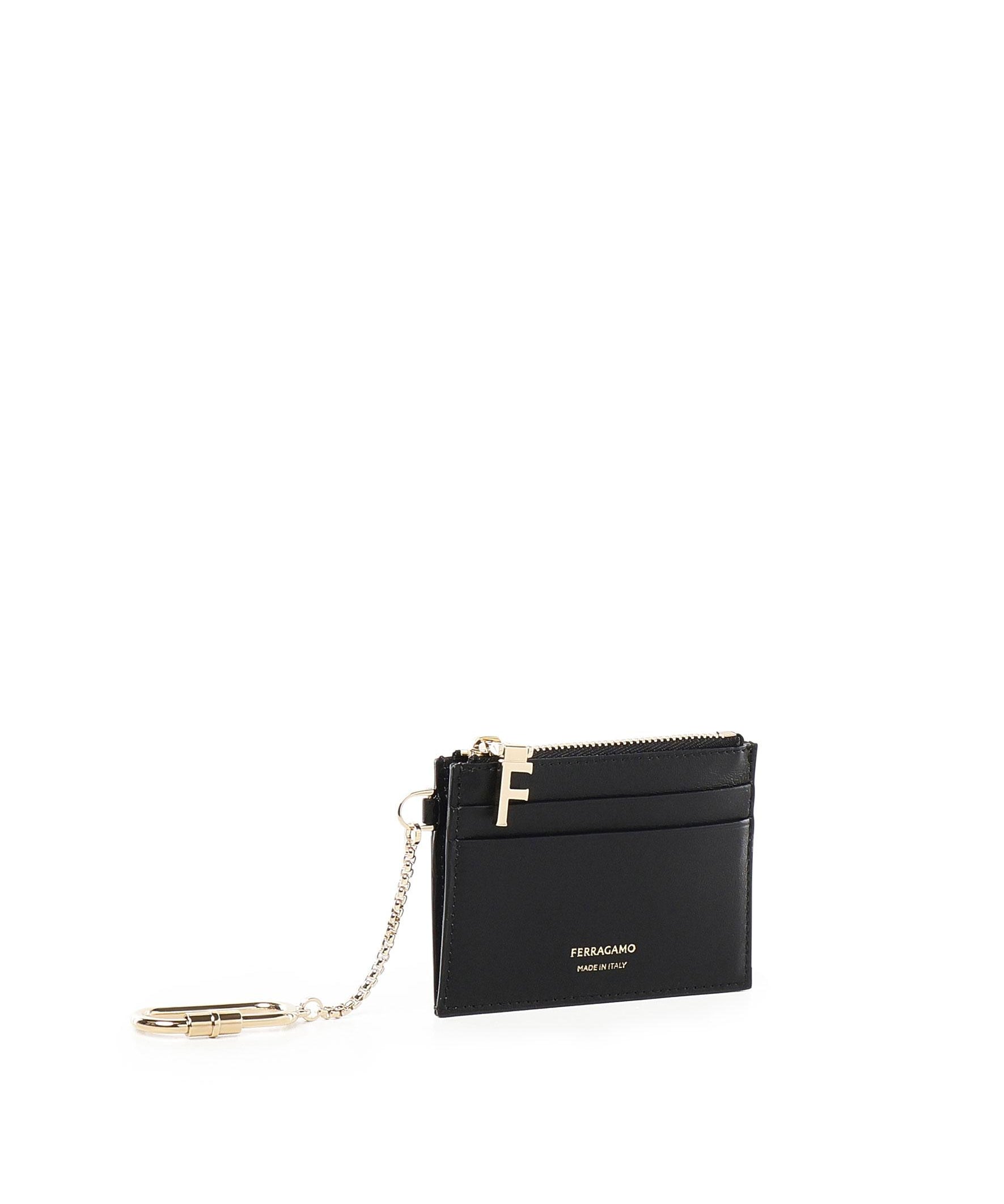 Portacarte con portachiavi 220868 779951009 FERRAGAMO 