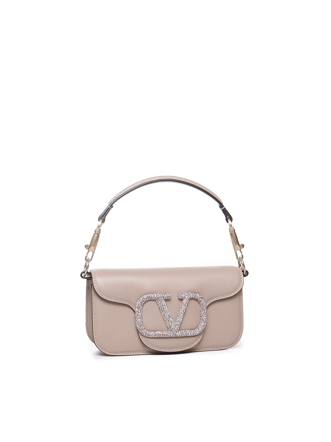 Borsa a spalla Locò con logo gioiello<BR/> 8W2B0K53 KNT7P1 VALENTINO GARAVANI 