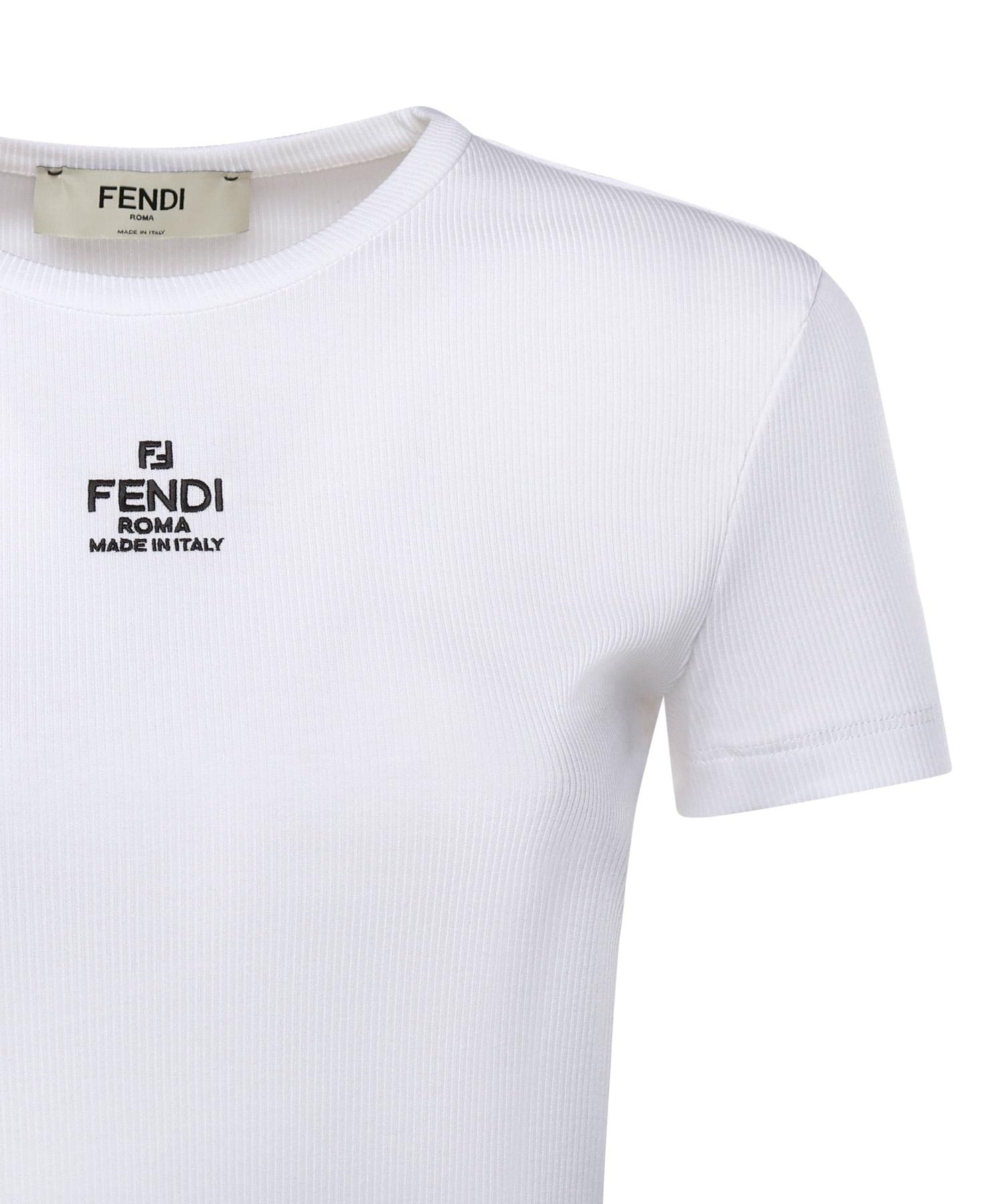 Top cropped in cotone FS8110 ANQMF0ZNM FENDI 