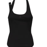 Canotta con fibbia asimmetrica<BR/> 325JDE143JS0194 9999 COURREGES 