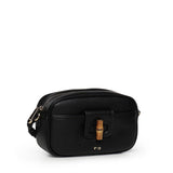 Borsa a tracolla con logo 73BS9M605 BEATRICENERO V° 73 