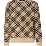 Maglioncino in cashmere check all-over 8098675 B9368 BURBERRY 