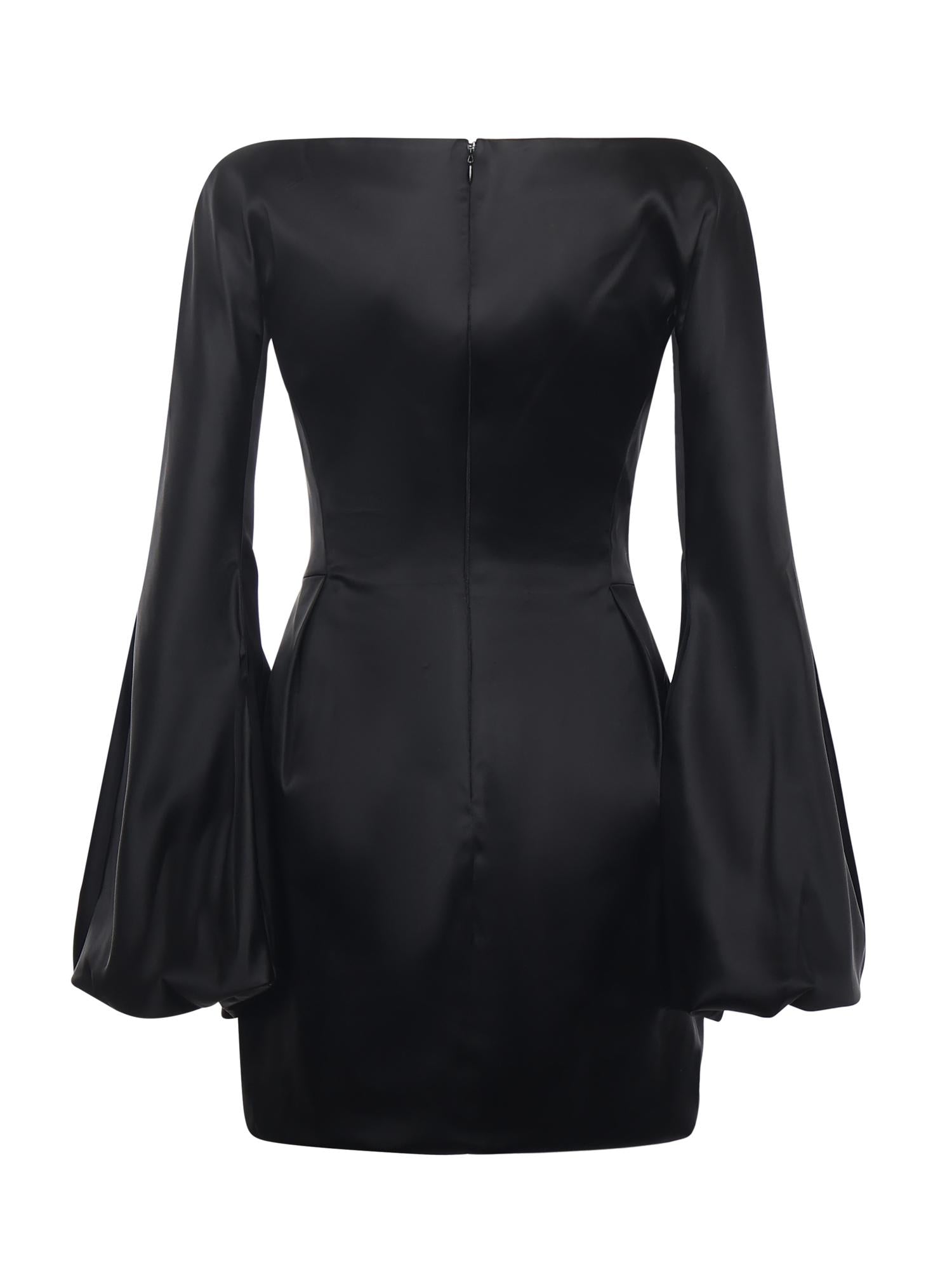 Mini abito con scollo a V 79AJOC66 N0451899 GENNY 