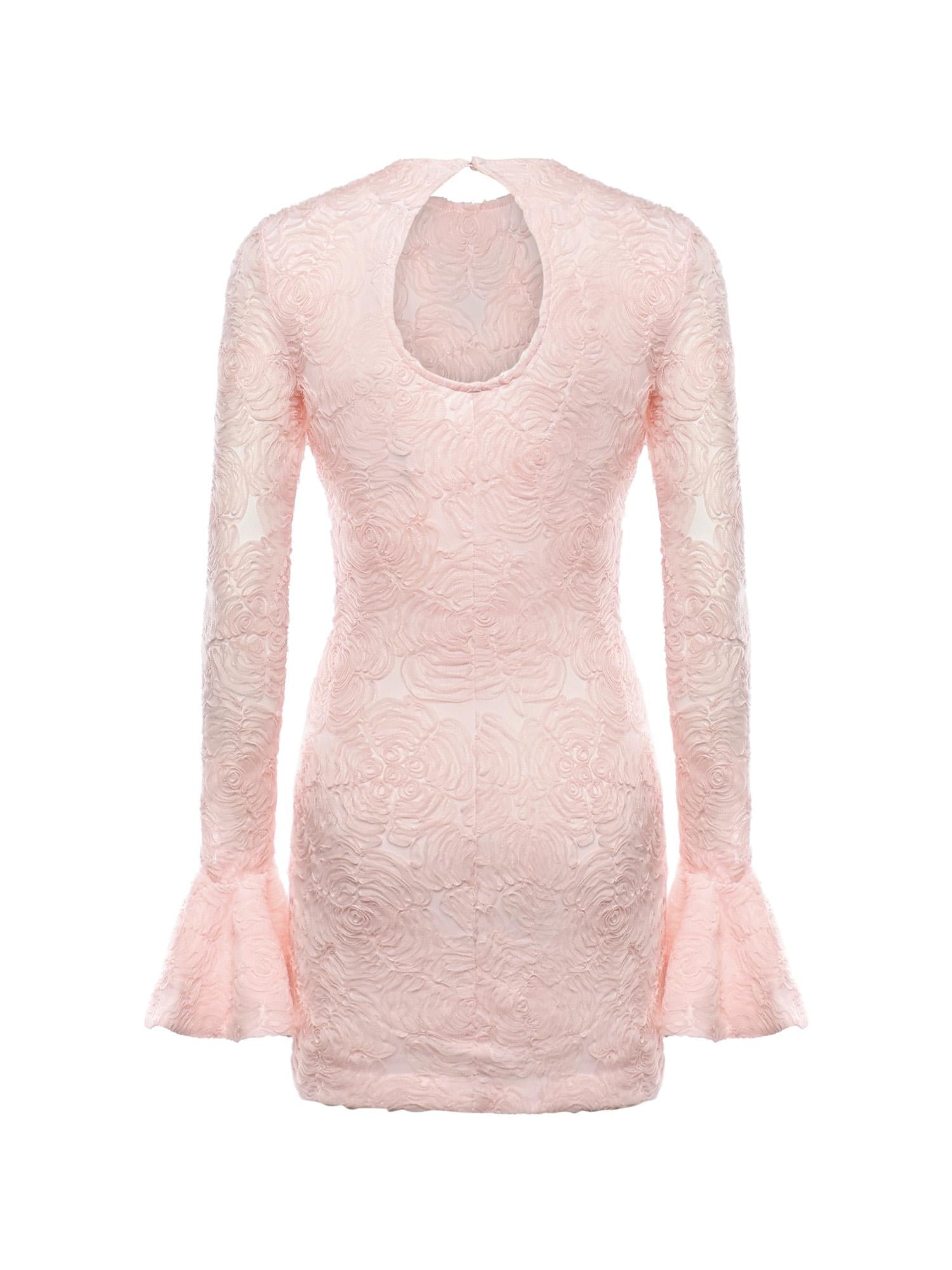 Mini abito con volant in rete 115227 1809 ROTATE 