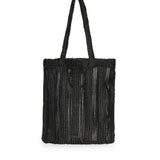 Borsa shopper media Easy Tote Bag in rafia 106728 A39YZ99 PINKO 