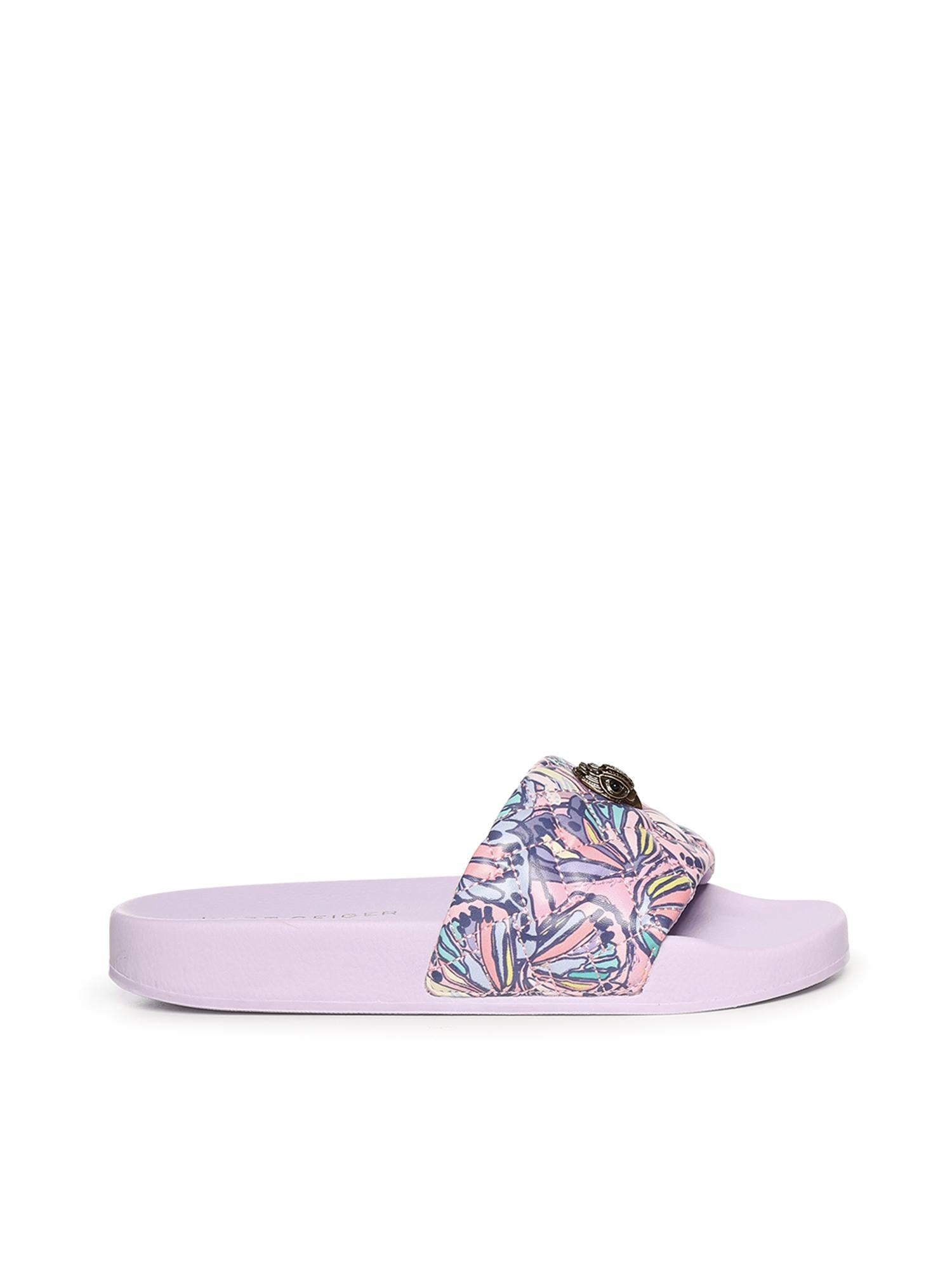 Slide Meena Eagle con logo 7400295999 LILAC KURT GEIGER 