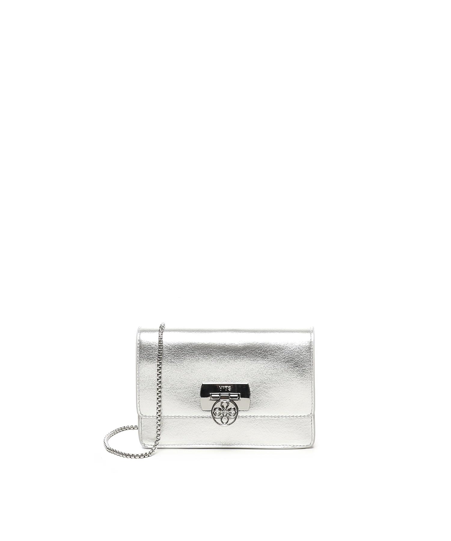 Borsa Party con logo 73BS9F002MET PARTYARGENTO V° 73 