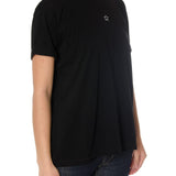 T-shirt in cotone con ricamo logo a contrasto 457142 SIW201000 STELLA McCARTNEY 