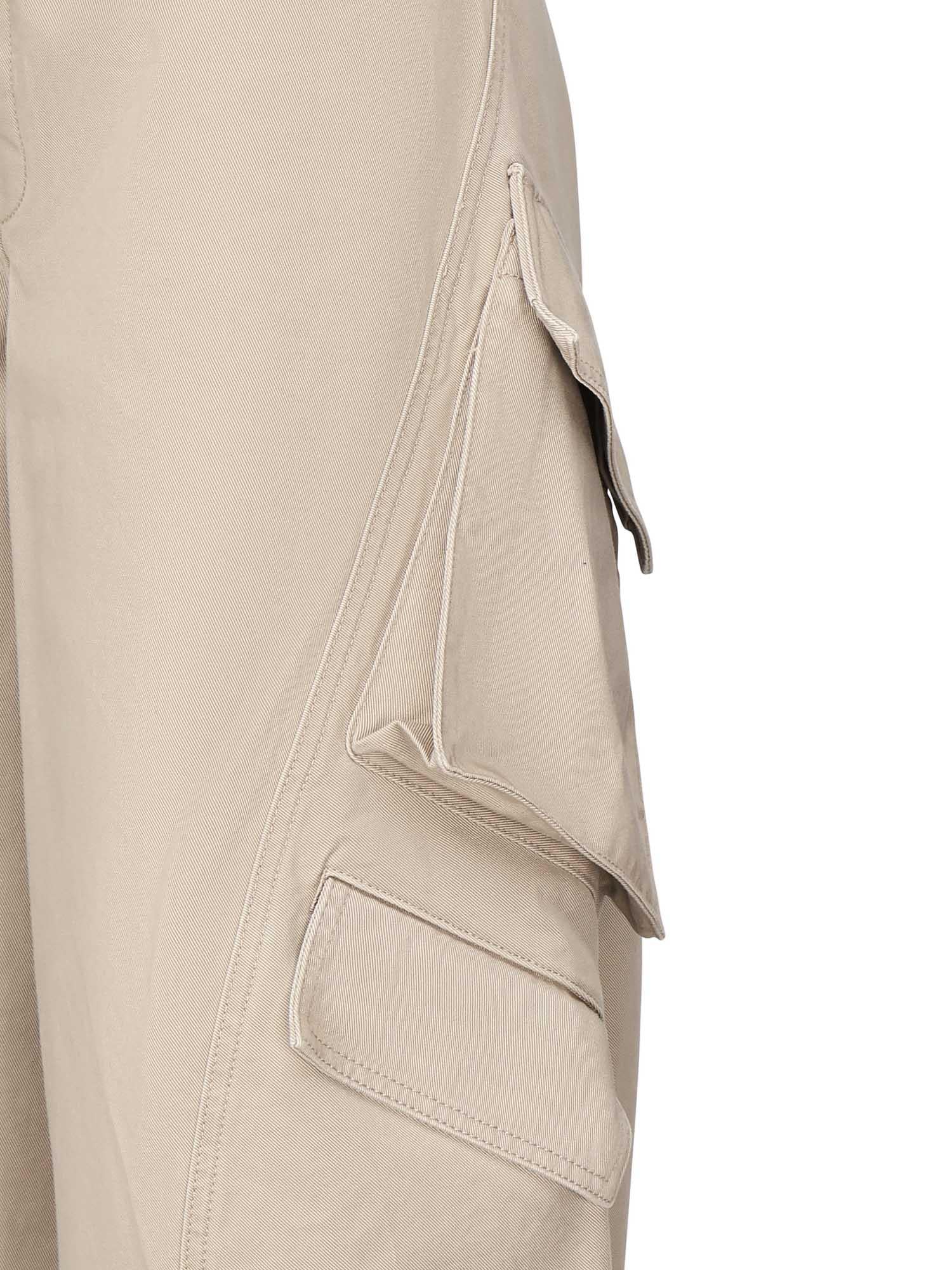 Pantaloni cargo arrotondati AA9P1203X072B 110 ALAIA 
