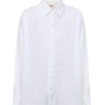 Camicia Sabrina in cotone<BR/> DC4985 BIANCO OTTOD'AME 