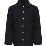 Giacca in tweed fantasia 105816 A2VJG82 PINKO 