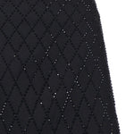Minigonna con strass 105496 A2POZ99 PINKO 