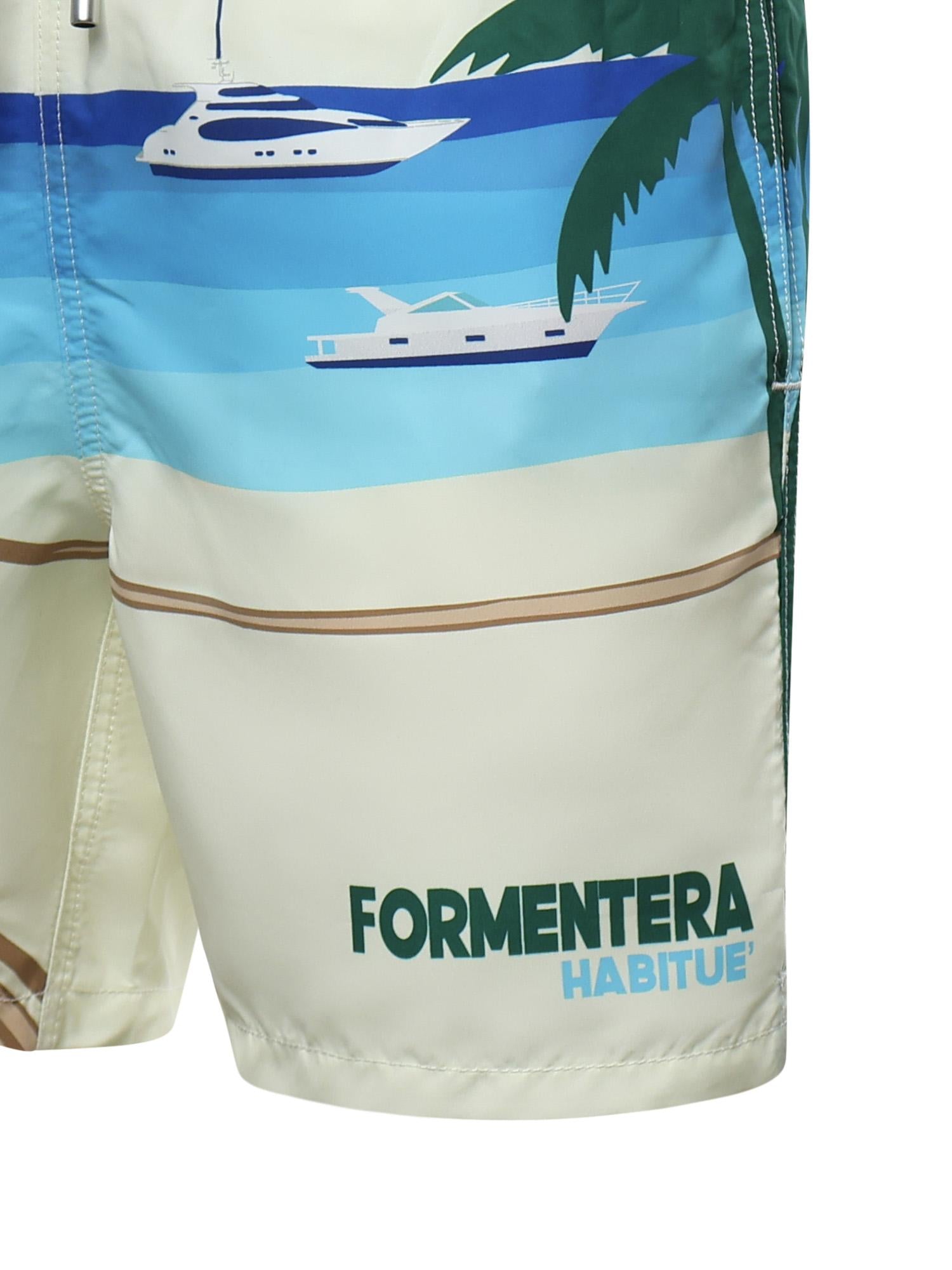 Costume da bagno con stampa GUS0009 02279L MC2 SAINT BARTH 