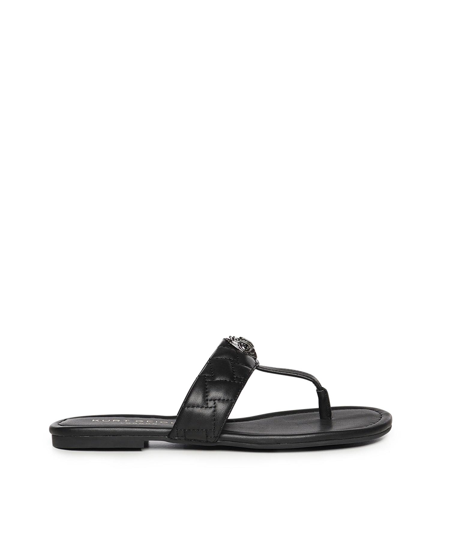 Sandali infradito Kensington T-Bar 8651400109 BLACK KURT GEIGER 