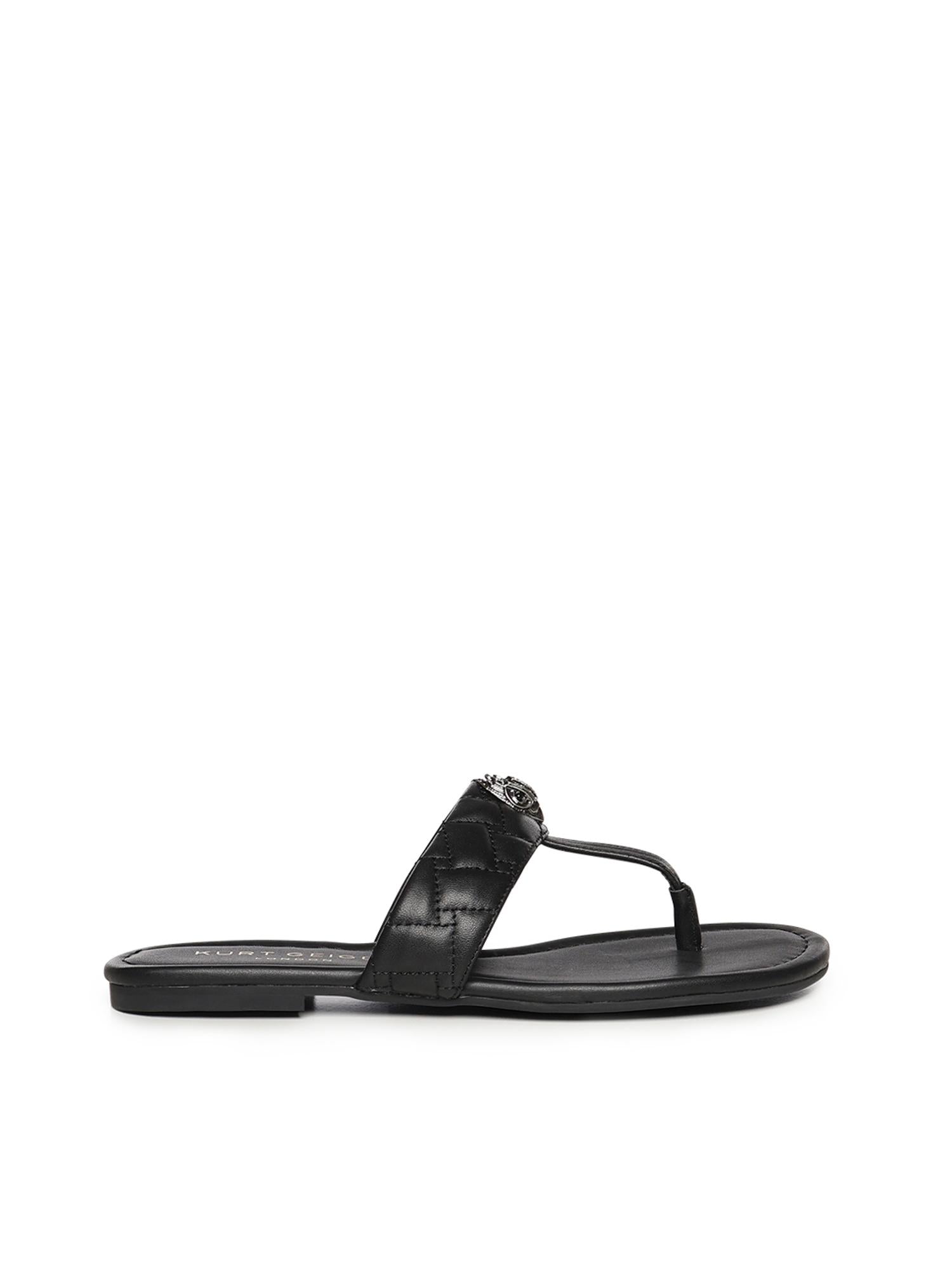 Sandali infradito Kensington T-Bar 8651400109 BLACK KURT GEIGER 