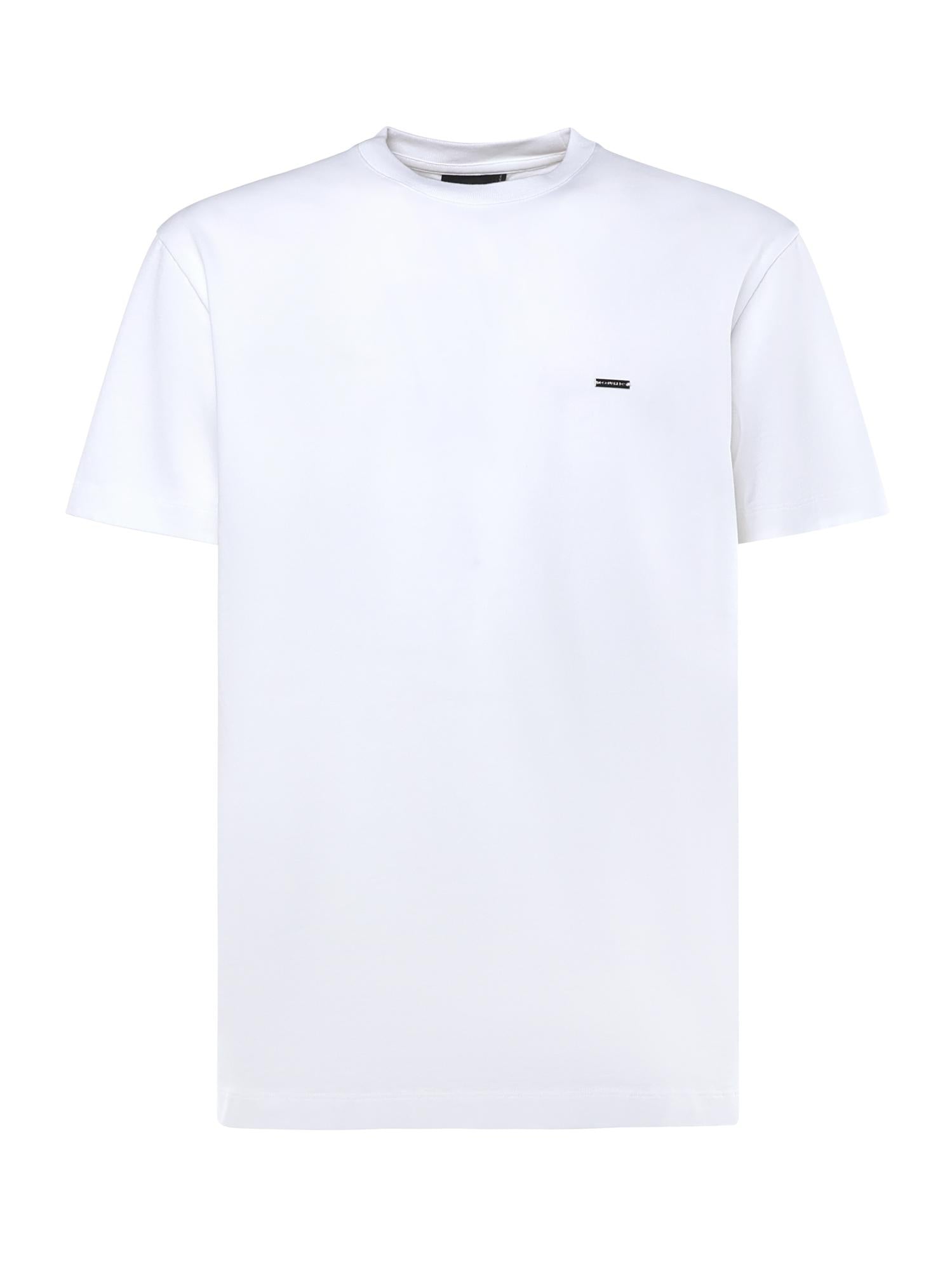 T-shirt in jersey con logo<BR/> S74GD1522 D20106100 DSQUARED2 