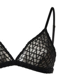Top bralette logato 5B3UC025 8S50NO VALENTINO GARAVANI 