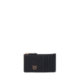 Portacarte con zip 100251 A0F1Z99Q PINKO 