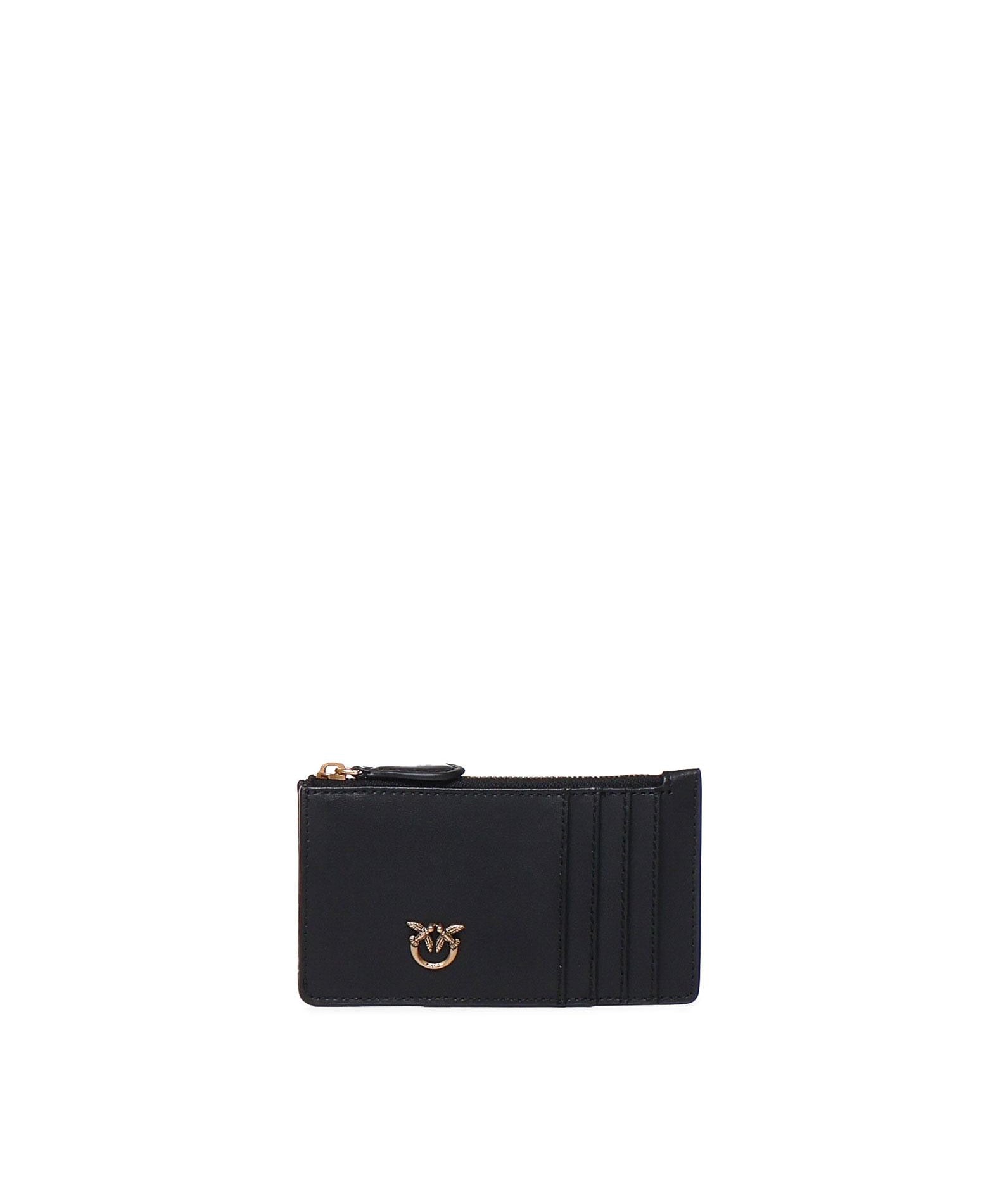 Portacarte con zip 100251 A0F1Z99Q PINKO 