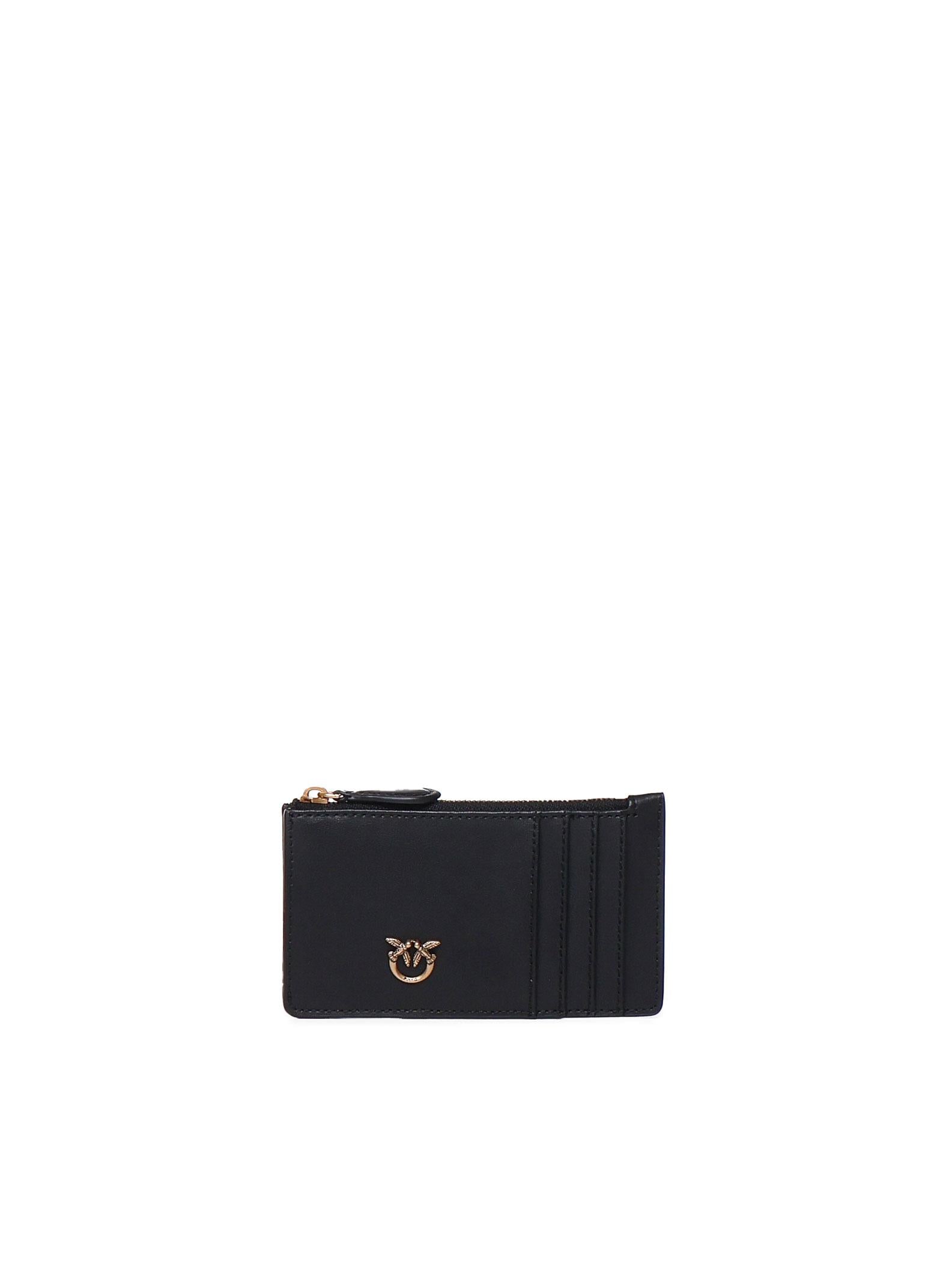 Portacarte con zip 100251 A0F1Z99Q PINKO 
