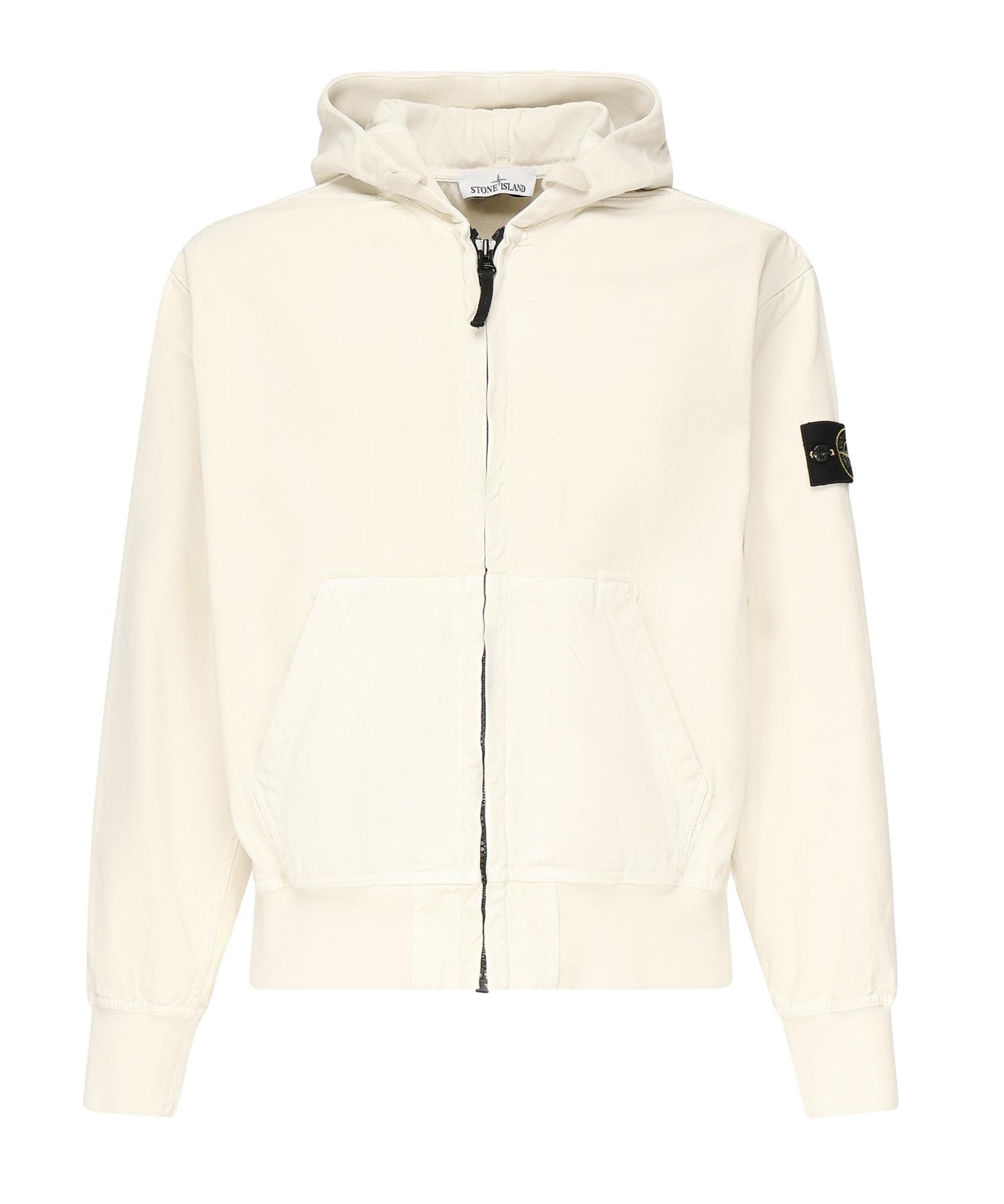 Felpa con cappuccio e zip K2S156100017 S0184V0193 STONE ISLAND 