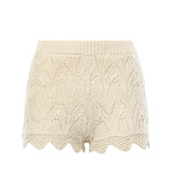 Shorts Lelia in cotone KB0047 CREAM FOR LOVE & LEMONS 