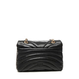 Borsa a tracolla grande Love Bag Puff trapunta farfalla 100038 A1EXZ99Q PINKO 
