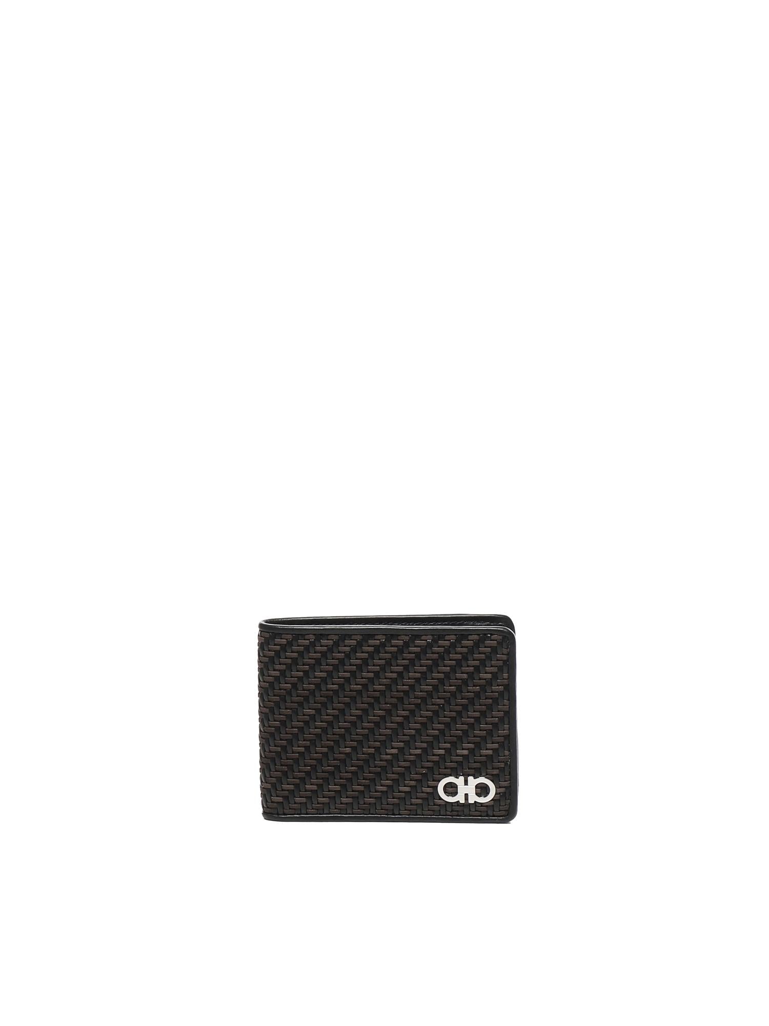 Portafoglio con intreccio 661703 786400001 FERRAGAMO 