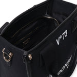 Borsa tote Responsability in canvas e ecopelle 73BS6AF02 RESPONSIBILITY BISNERO V° 73 