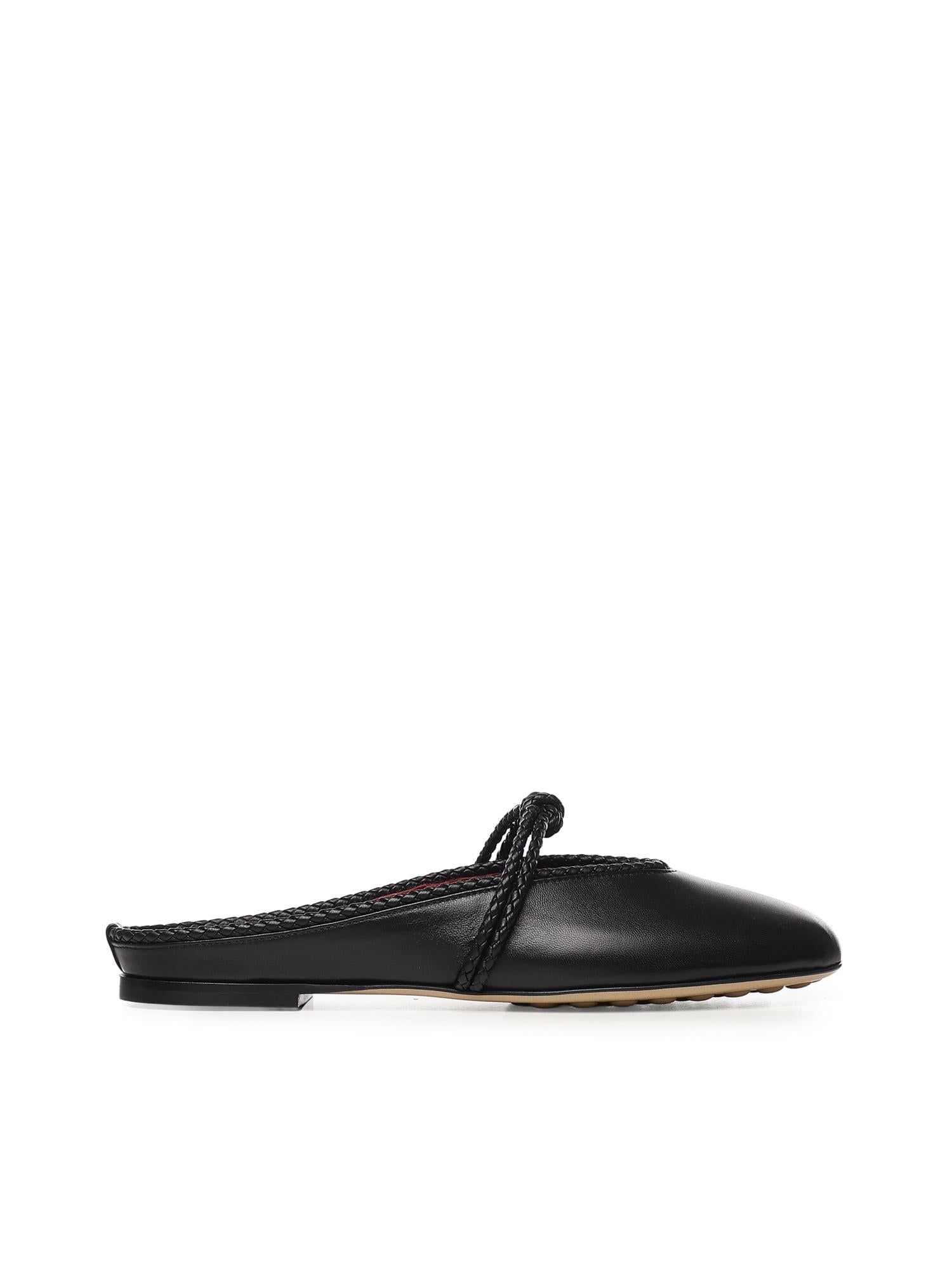 Mules Rosa in pelle 855863 VBSD01000 BOTTEGA VENETA 