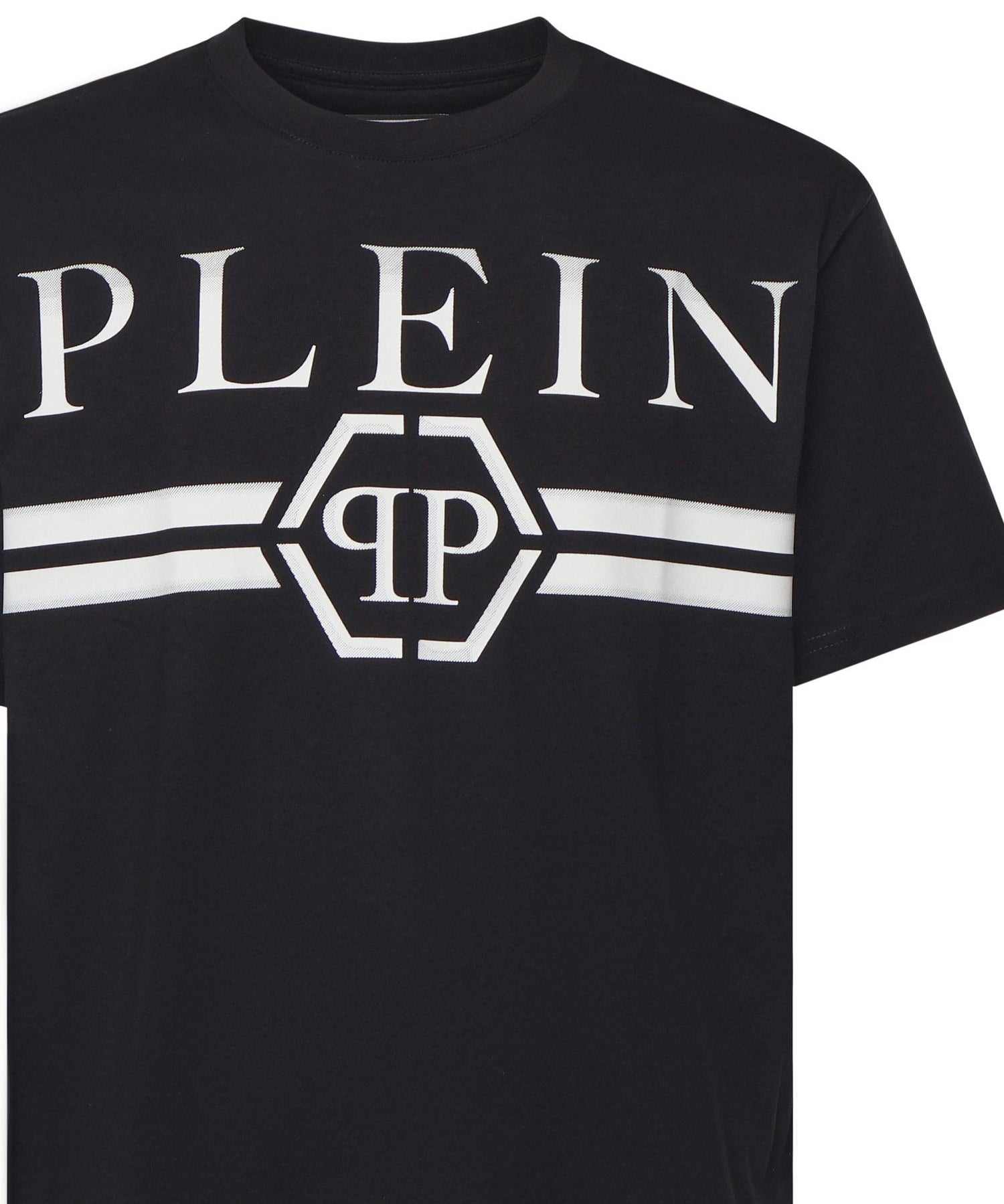 T-shirt con stampa logo FAECMTK8458 PJY002N02 PHILIPP PLEIN 